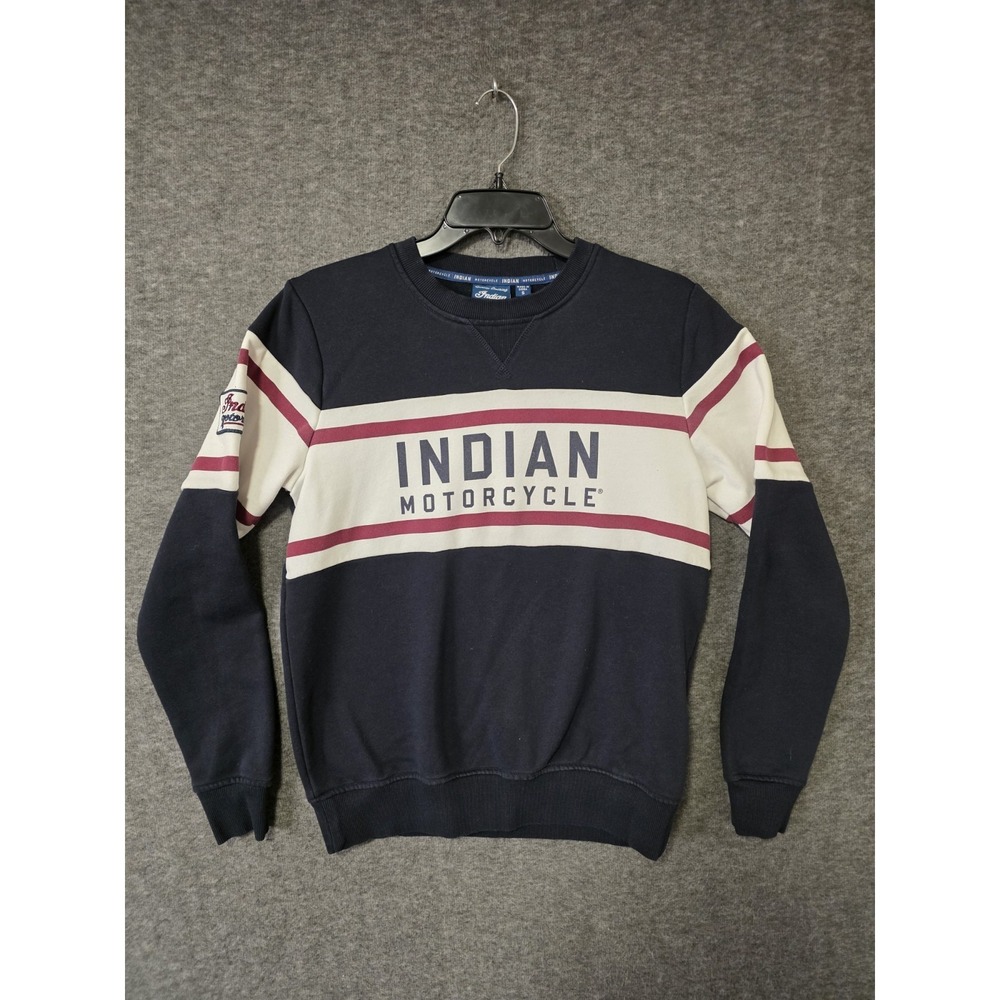 Indian Motorcycle Women's Colorblock Sweatshirt Navy 2833433